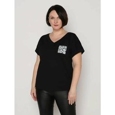Футболка Fashion Margo, размер 48, черный