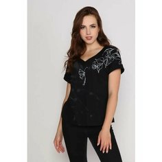 Футболка Fashion Margo, размер 46, черный