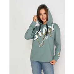 Лонгслив Fashion Margo, размер 48, , хаки