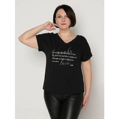 Футболка Fashion Margo, размер 46, черный