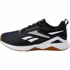 Кроссовки Reebok Nanoflex TR 2, полнота F, размер 7,5 US, черный/белый