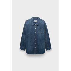 Рубашка DENIMIST button front shirt, размер 44, cиний