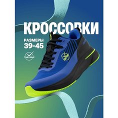Кроссовки TimeJump Осень-зима 2024, полнота G, размер 43, синий