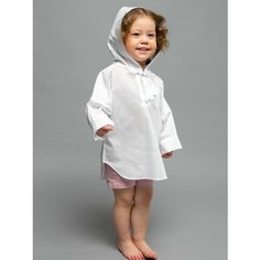 Туника Makkaroni Kids Базовая коллекция, размер 86, белый