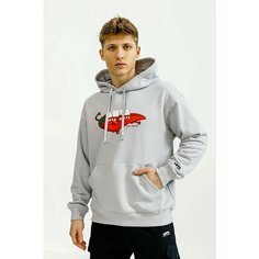 Худи ANTA, размер М, , серый