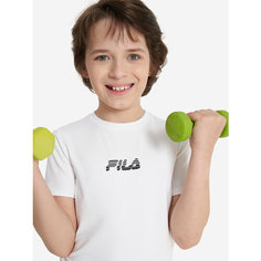 Футболка Fila, размер 122-128, белый
