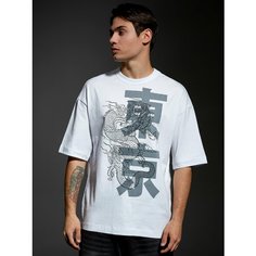 Футболка Crazy Getup для подростка, размер 158, белый