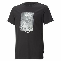 Футболка PUMA Ess+, размер 152, черный