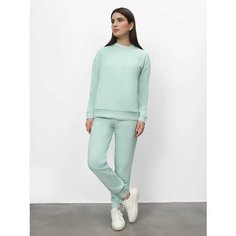 Брюки спортивные JUST CLOTHES Мятный. Декор термологотип. Карманы сбоку по шву 2 б/заст, сзади нет. Пояс резинка+утяг шнурок. Д 1, размер S, мятный