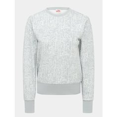 Толстовка JUST CLOTHES, размер 38, , серый