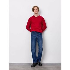 Джинсы JUST CLOTHES, размер 36/32, темно-синий