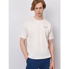 Футболка JUST CLOTHES, 1 шт., размер XXL, молочный