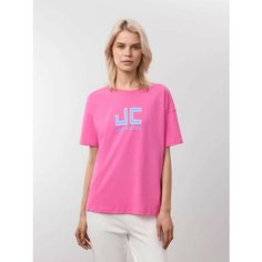 Футболка JUST CLOTHES, 1 шт., размер XL, рoзовый