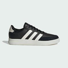 Кроссовки adidas BREAKNET 2.0, размер 8 UK, core black / off white / bronze strata