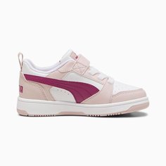 Кеды PUMA Rebound V6 Lo AC+PS, размер 2,5 UK, розовый