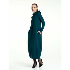 Платье AskWorld Бохо, размер 52/170-176, изумрудный