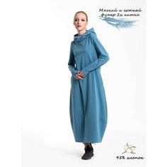 Платье AskWorld Бохо, размер 42/170-176, деним