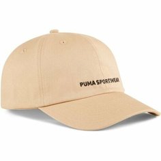 Бейсболка PUMA для мужчин и женщин, размер универсальный, бежевый