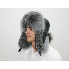 Шапка ушанка Мария меховая Мария для мужчин, размер 62, натуральный