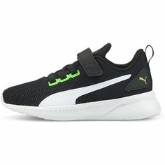 Кроссовки PUMA Flyer Runner, размер 13i UK, черный/зеленый