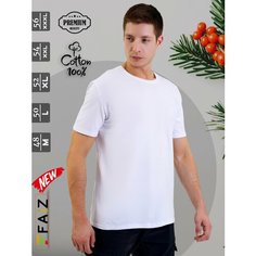 Футболка faiz _, размер 48(M), белый ФАЙЗ
