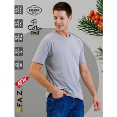 Футболка faiz _, размер 52(XL), серая ФАЙЗ