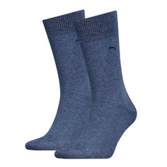 Носки PUMA men classic sock 2p, комплект, 2 пары, размер 47/49, синий