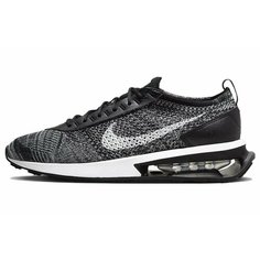 Кроссовки NIKE Air Max Flyknit Racer, размер 10.5us 44.5eu 28.5cm, черный