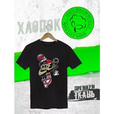 Футболка FUTBA4EVER, размер XL / 50-52, черный