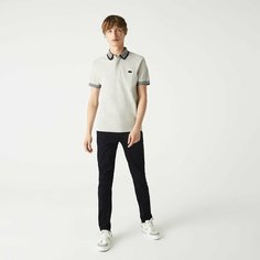 Брюки чинос LACOSTE, размер T40, темно-синий