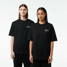 Футболка LACOSTE, размер TM, черный