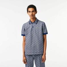 Поло LACOSTE, размер T2, cиний