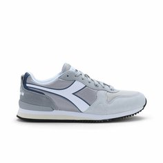 Кроссовки Diadora Olympia, размер T11, серый/белый/синий