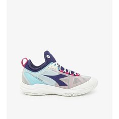 Кроссовки Diadora, размер T7, синий/темно-синий/розовый