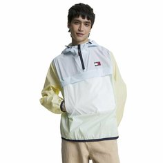 Ветровка Tommy Jeans, размер TM, разноцветный