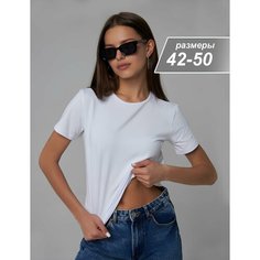 Футболка Базовая, 1 шт., размер 50, белый Your Rules