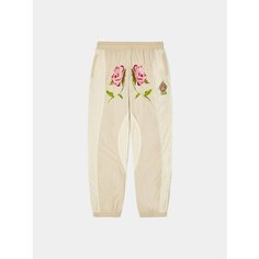 Брюки KidSuper Brooklyn Botanics, размер M, cream