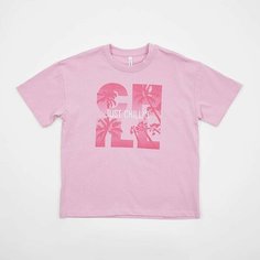 Футболка КОТОФЕЙ, размер 104, розовый