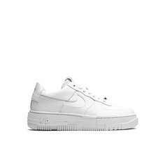 Кроссовки NIKE Air Force 1, размер 10 US, серебристый