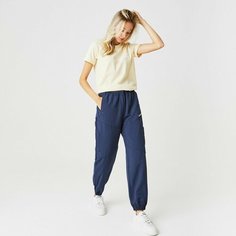 Брюки спортивные LACOSTE, размер T34, темно-синий