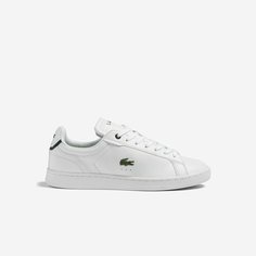 Кеды LACOSTE Carnaby Pro BL Leather Tonal, размер T7, белый