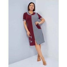Халат RENTEXSTYLE, размер 56, бордовый