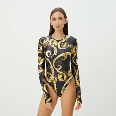 Боди Versace Jeans Couture, размер 42, черный
