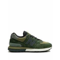 Кроссовки New Balance 574, размер 7,5 US, зелeный