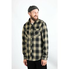 Рубашка BLK CROWN, размер XL, коричневый