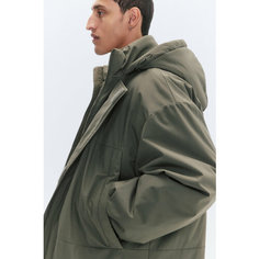 Парка Befree Casual, размер L/176, хаки/оливковый