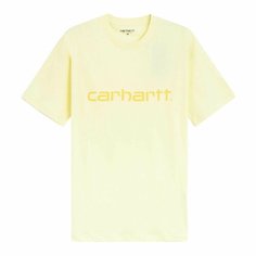 Футболка Carhartt WIP, 1 шт., размер M, Script Yellow