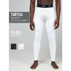 Термобелье низ FN тайтсы мужские Warm, размер 2XL, белый ФН