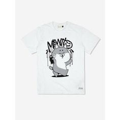 Футболка Manto, размер 2XL, white