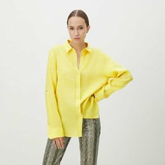 Рубашка Maison David, размер XL, лимонный